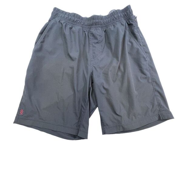 Rhone Athletic Shorts Mens Small Pull-On Black Mid-Rise Running Training - Picture 1 of 7